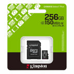 Kingston SDCS3/256GB 256GB microSDXC Canvas Select Plus Gen3 150MB/s A1 Card w/Adapter
