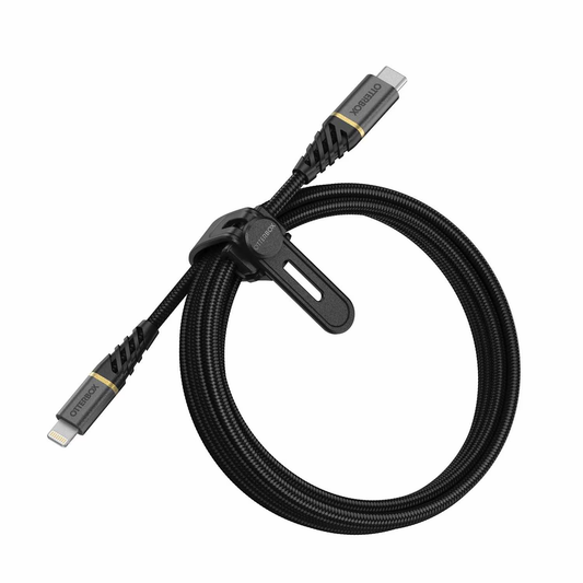 Charge/Sync Lightning to USB-C Premium Cable 6ft Black - GekkoTech
