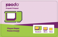 Koodo Prepaid Standard / Micro / Nano SIM - GekkoTech