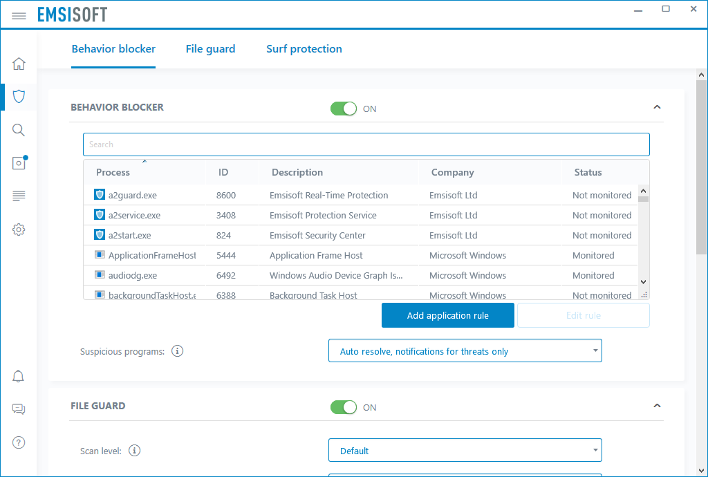 EMSISOFT Anti-Malware - 3 PC | 1 Year - GekkoTech